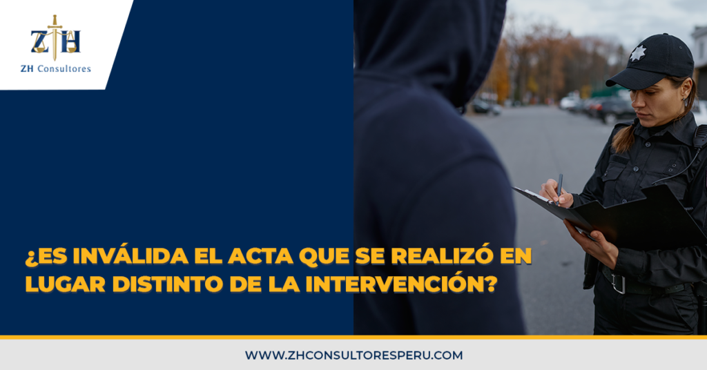 intervención