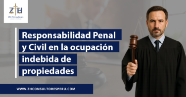 Responsabilidad Penal y Civil en la ocupación indebida de propiedades