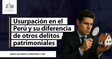 Usurpación en el Perú y su diferencia de otros delitos patrimoniales