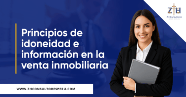 Principios de idoneidad e información en la venta inmobiliaria